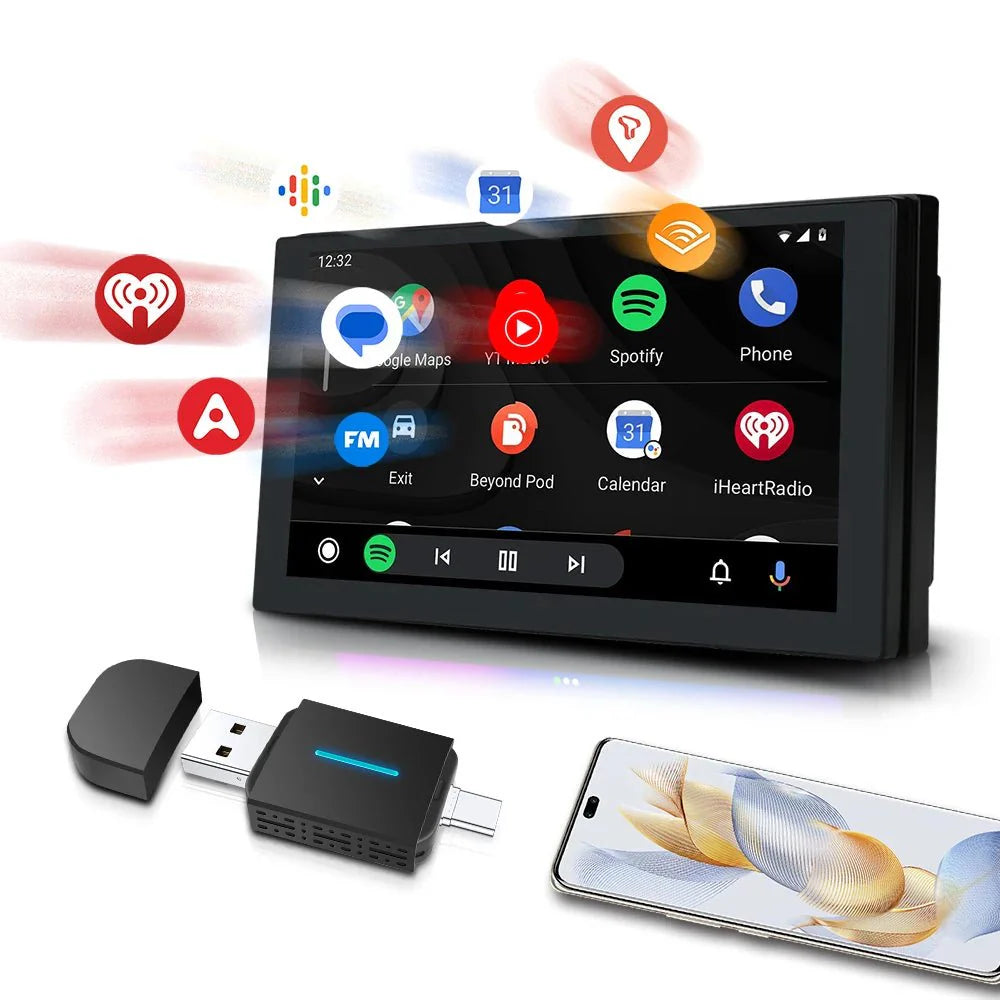 DashTab-Wireless Carplay Adapter (2025 Model)